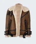 Men’s Classic B3 Brown Shearling Leather Jacket