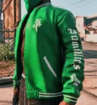 GTA-VI Families Jacket for MP Male Green Jacket