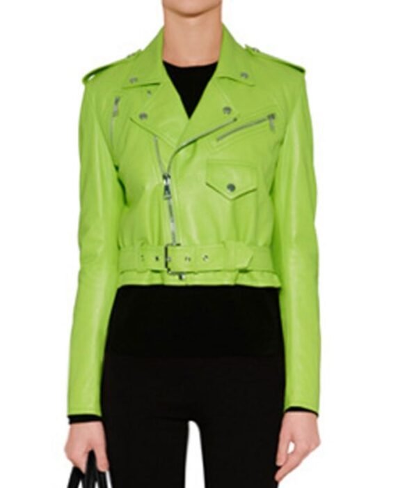 Womens-Lime-Green-Biker-Belted-Leather-Jacket-1.jpg