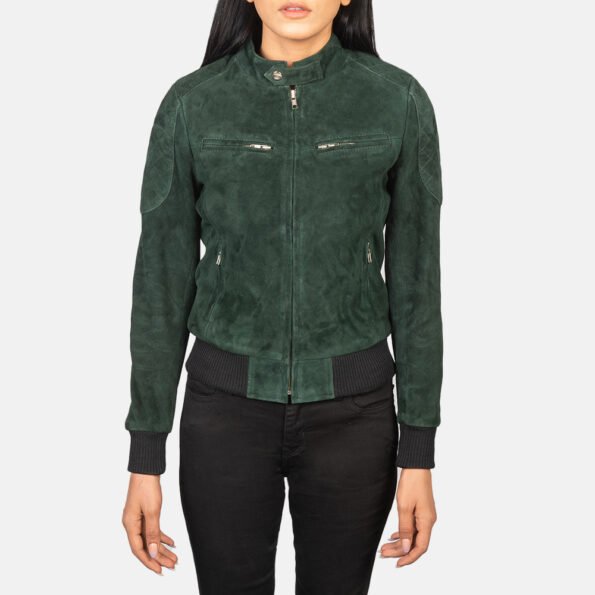 WomensZennaGreenSuedeBomberJacketCloseFront-5-1652192910348.jpg